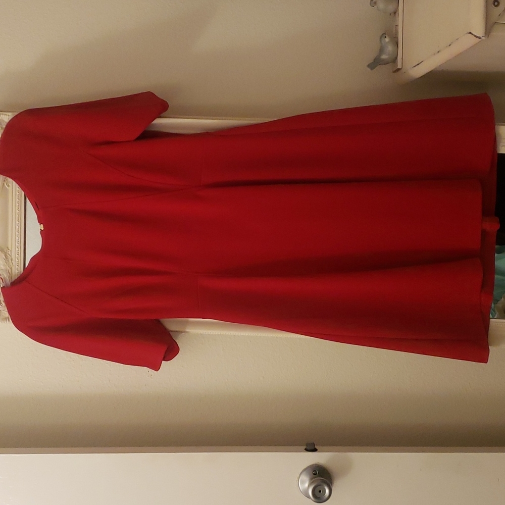 ❤️ Sexy Sweet Red Liz Claiborne SS Dress size 4